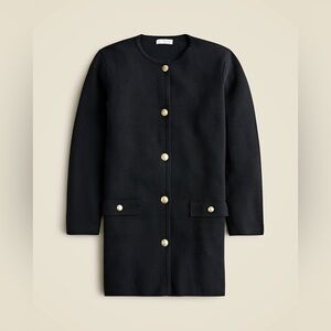 J.Crew Long Giselle sweater blazer CF095